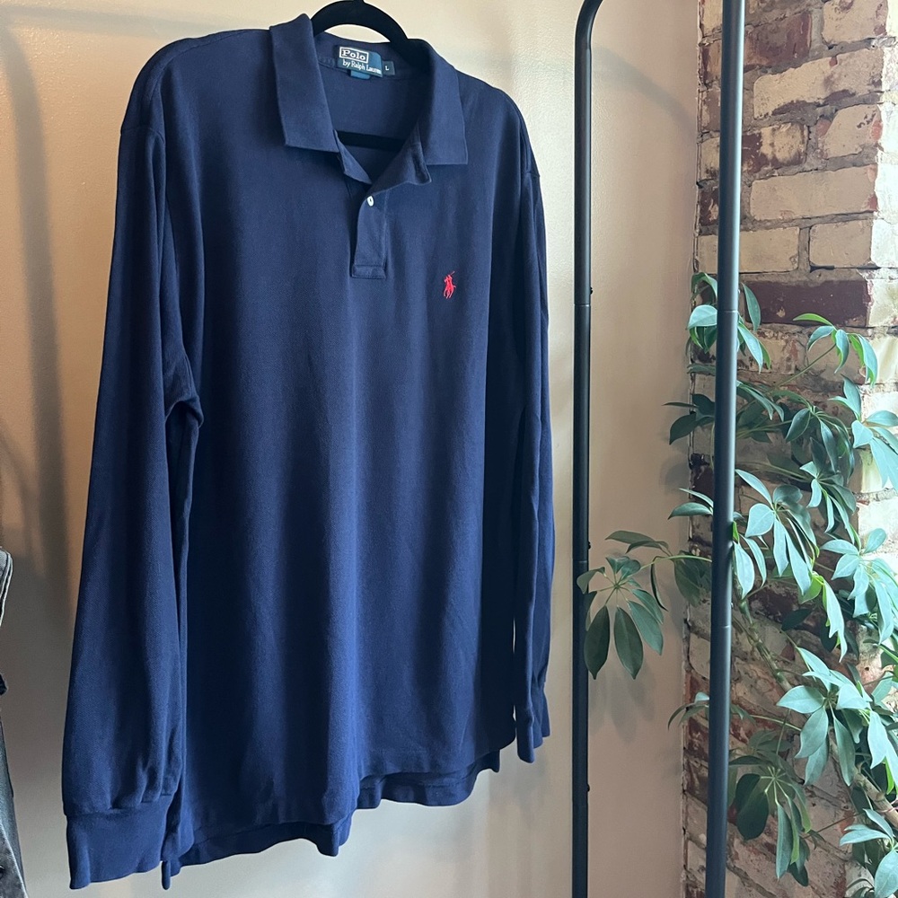 Ralph Lauren Deep Blue Polo Shirt
